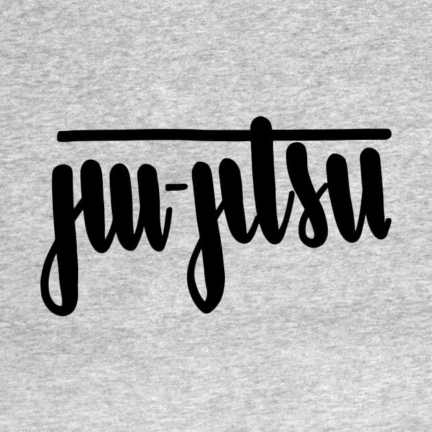 Jiu-Jitsu Handlettered by Kyle O'Briant